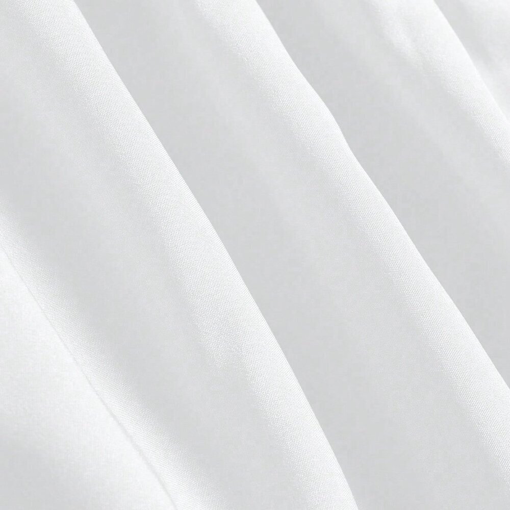 White Casual Women's Multi-Layered Ruffle Hem Long Skirt - Picture 3 of 7